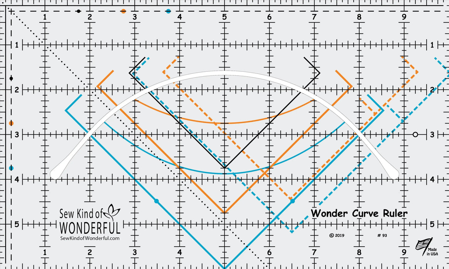 Wonder Curve Ruler for Precision Crafting