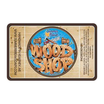 Aftershave Woodshop 4oz de Summer Break Soaps