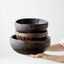 Vintage Iroko Wood Bowl - Hand-Carved West African Artistry