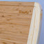 Large Bamboo Cutting Board – 14"x11" Double-Sided with Deep Juice Groove - Korvel