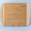 Large Bamboo Cutting Board – 14"x11" Double-Sided with Deep Juice Groove - Korvel