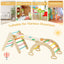 Escalador de Madera 5 en 1 para Niños - Set de Aventura Multicolor