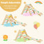 Escalador de Madera 5 en 1 para Niños - Set de Aventura Multicolor