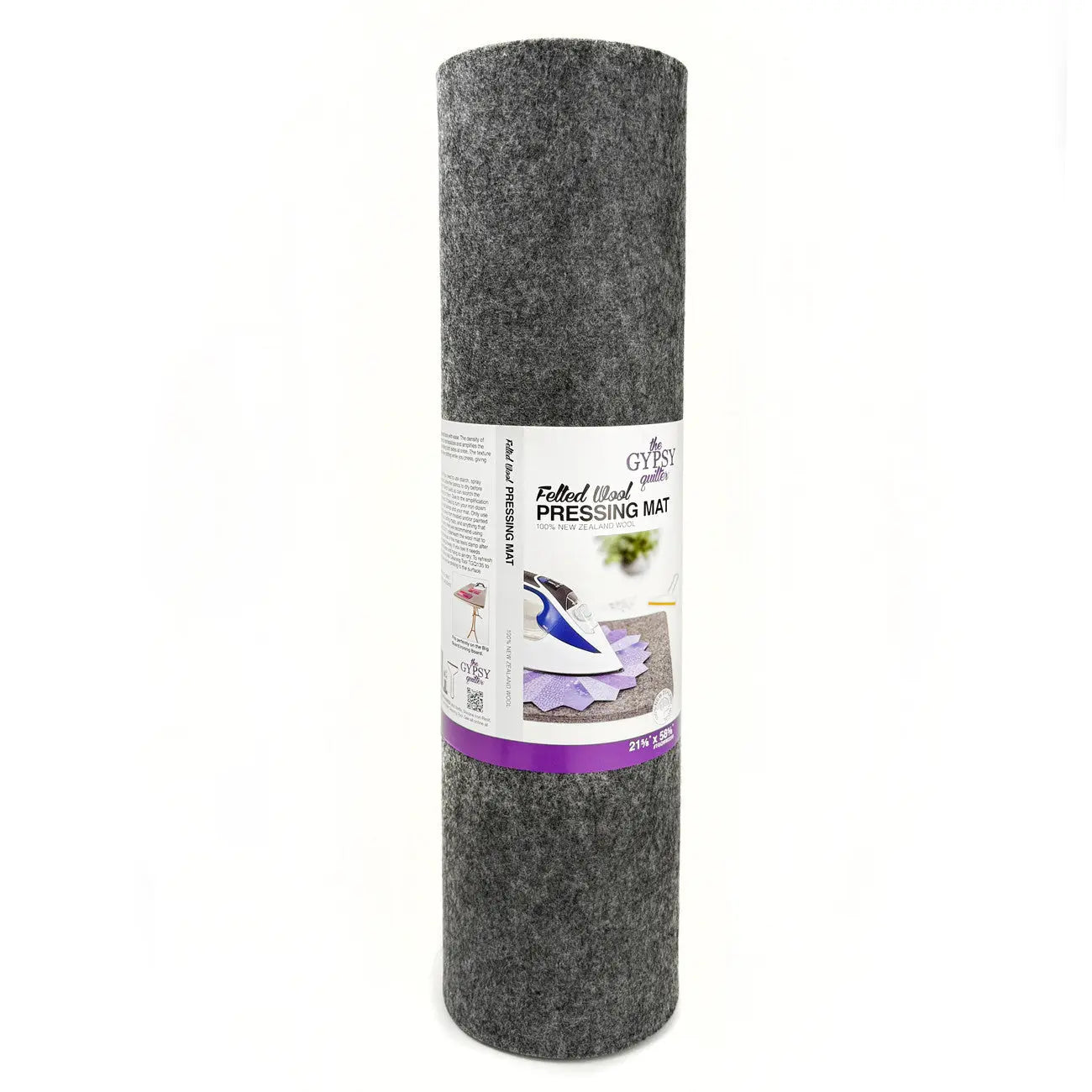 Alfombrilla de prensado de lana premium - 21-5/8in x 58-5/8in