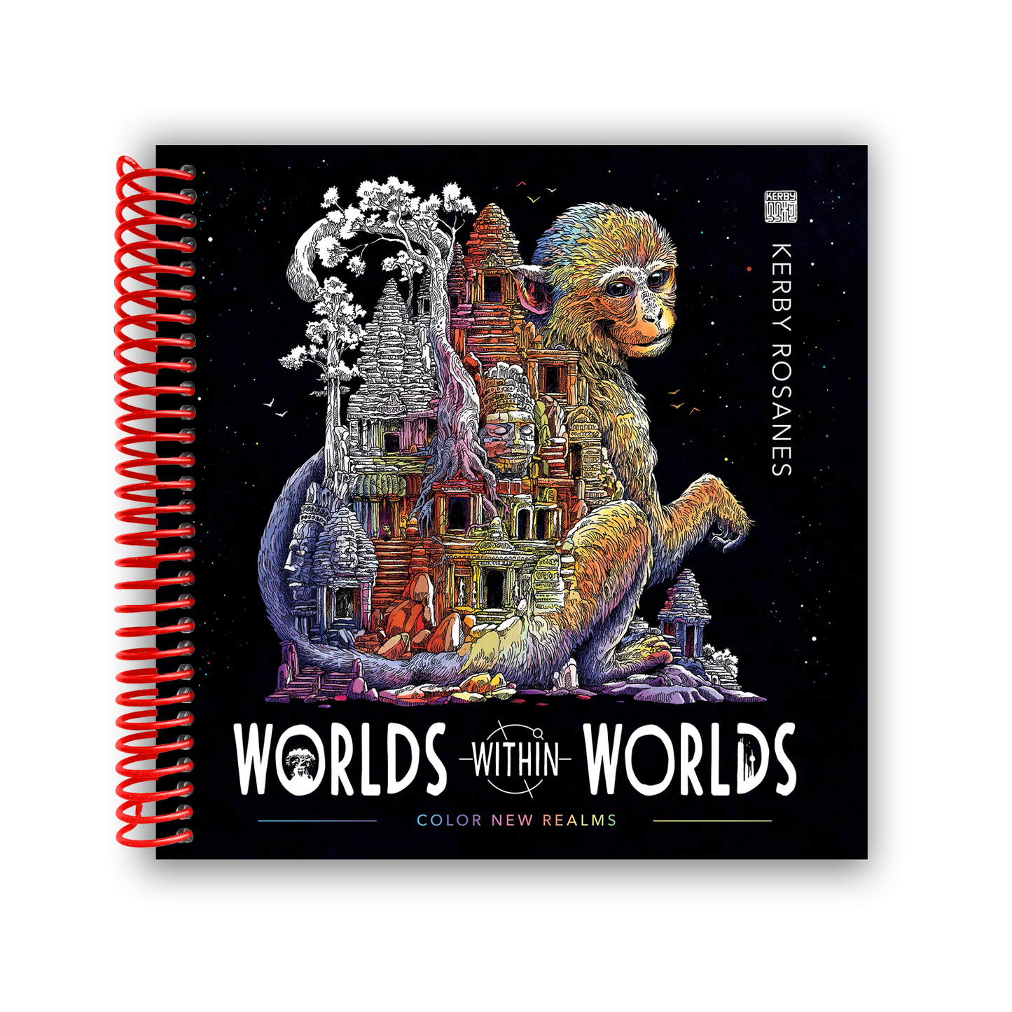 Explore the Enchanting Realms of Worlds Within Worlds (Spiral Bound) - Korvel
