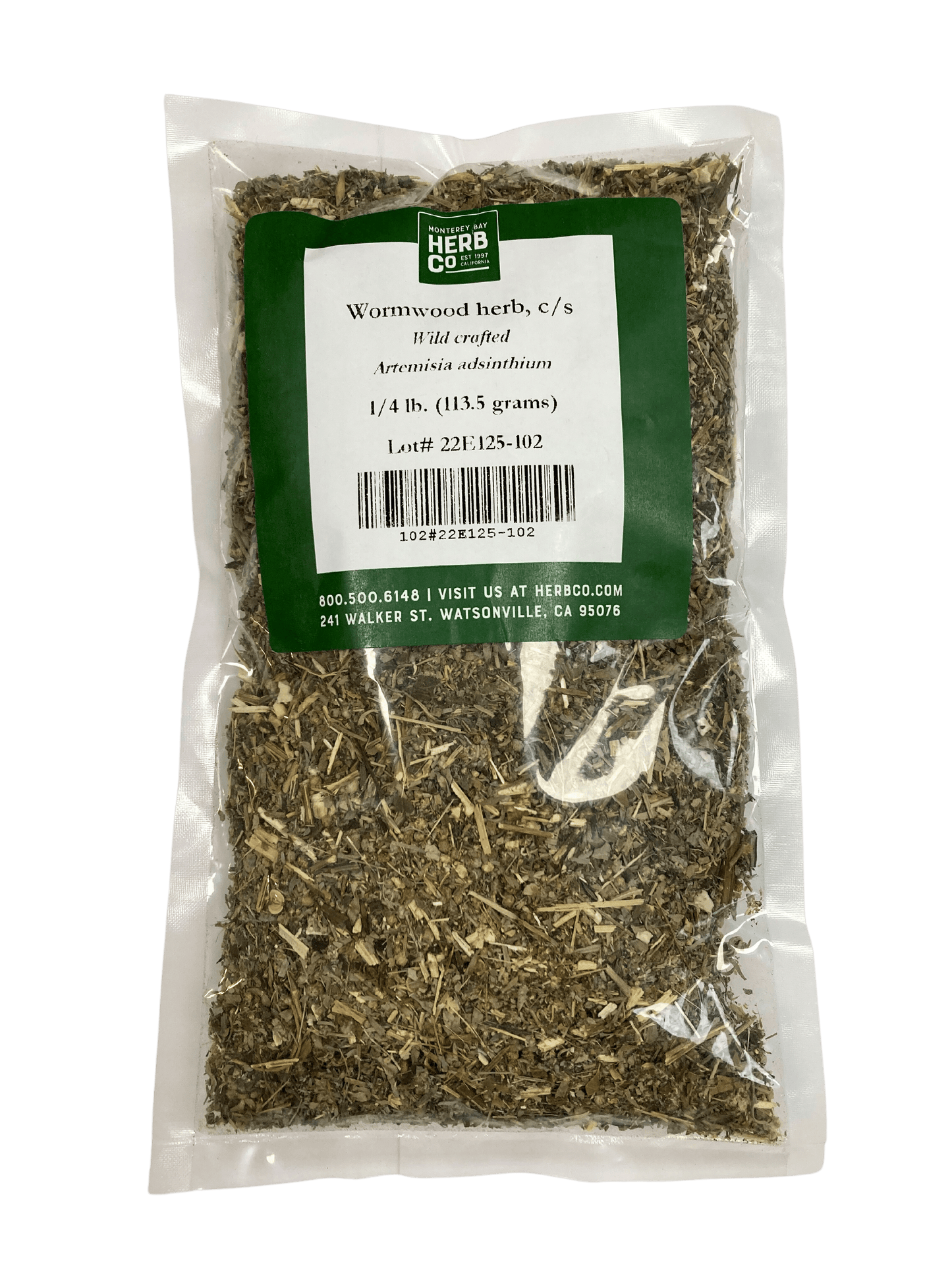 Premium Cut Wormwood Herb for Digestive Support - Korvel