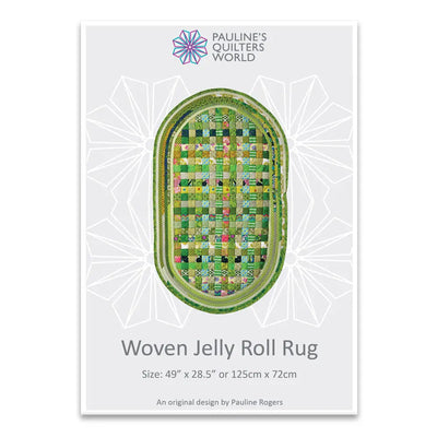 Patrón de Alfombra de Jelly Roll Tejido