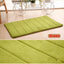 Tapis de bain en mousse à mémoire de forme en corail de luxe