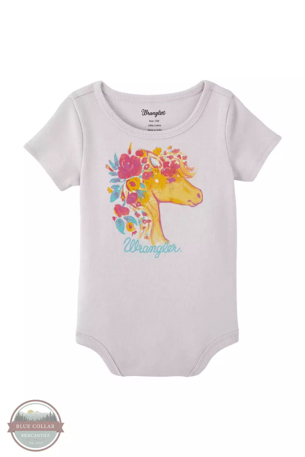 Adorable Horse-Themed Onesie for Infants | Wrangler - Korvel