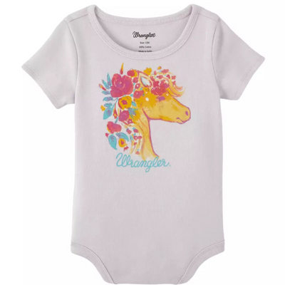 Adorable Horse-Themed Onesie for Infants | Wrangler - Korvel
