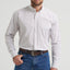 George Strait Men's Wine Checkered Shirt | Wrangler - Korvel
