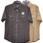 Men's Lightweight Short Sleeve Plaid Shirt | Wrangler - Korvel