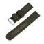 Bracelet de montre en nylon canvas militaire premium - 18mm à 24mm