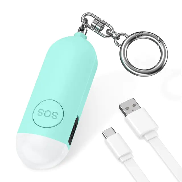 Women's Emergency Alarm Keychain for Personal Safety