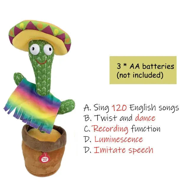 Dancing Cactus Musical Toy