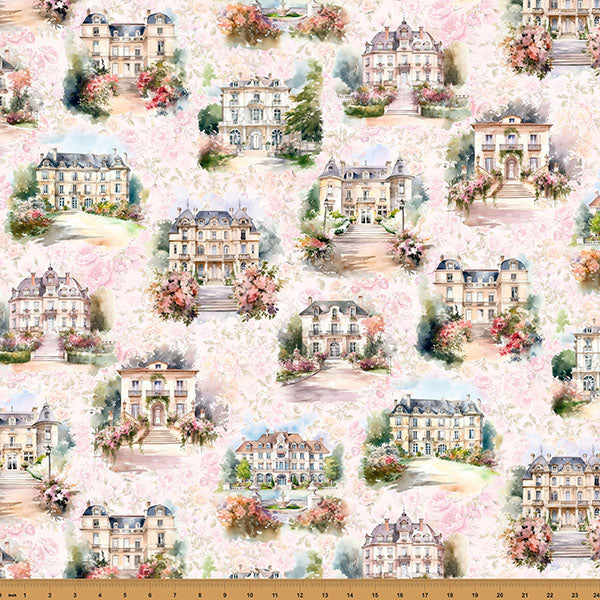 Blush Manors Soiree Cotton Fabric - 43"/44" Per Yard