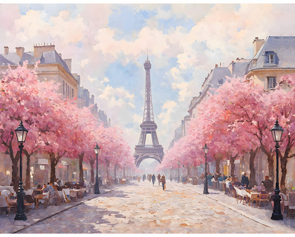 Panneau d'impression numérique Hoffman Spectrum Cotton Candy Bonjour Belle