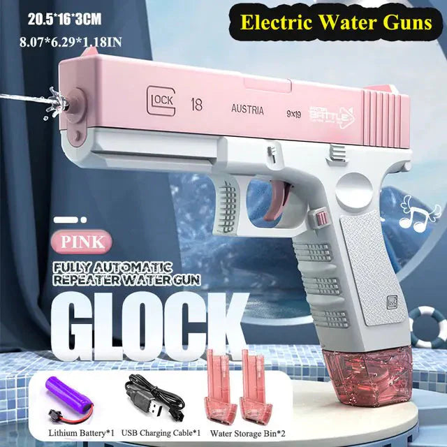 Jouets de pistolet à eau sur le thème de l'espace pour s'amuser à l'extérieur