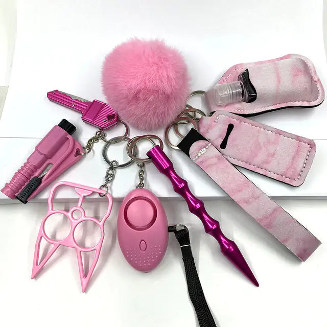 Compact Survival Self Defense Keychain