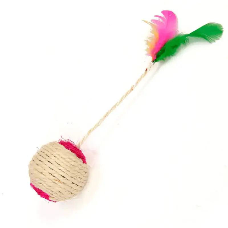 Juguete Interactivo de Bola para Rascar Gatos