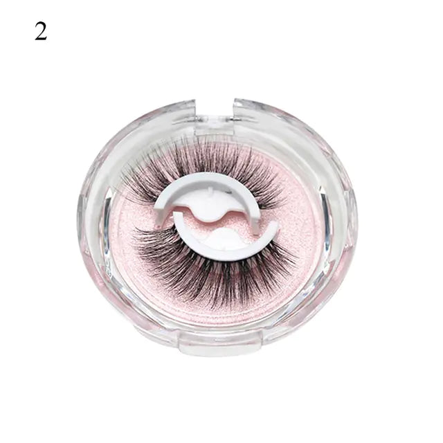 Self-Adhesive False Eyelashes for Effortless Beauty