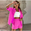 Ensemble de Shorts et Chemise Style