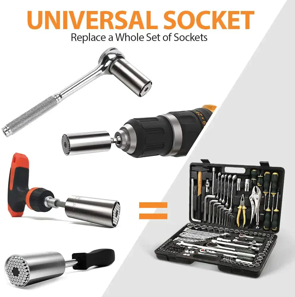 Premium Universal Socket Wrench Set