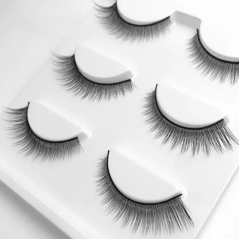 Juego de Pestañas Postizas Naturales - Mejora Tu Look