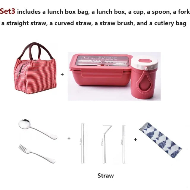 Simple Portable Lunch Box for On-the-Go Meals