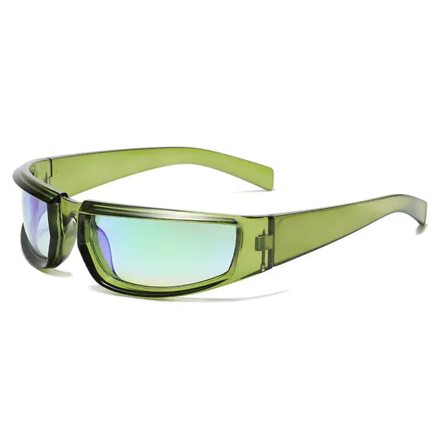 Gafas de sol Y2K Sports Punk para hombres y mujeres