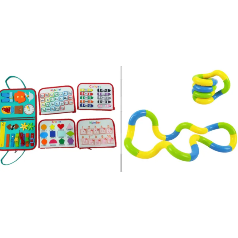 Montessori-Inspired Toddler Busy Board