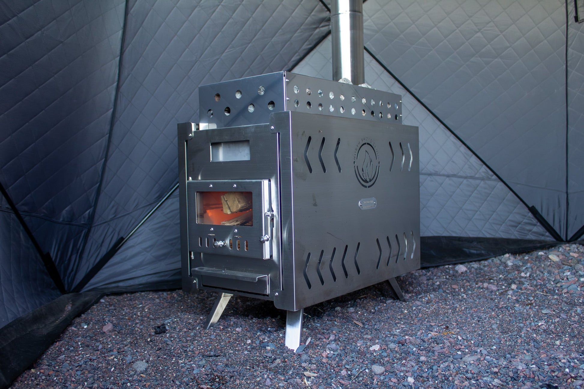 Nova 6 Sauna Tent Starter Package (6-person) - Korvel