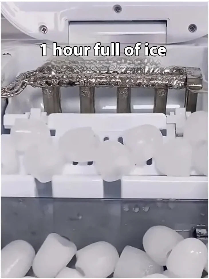 Compact Home Ice Maker for Effortless Entertaining