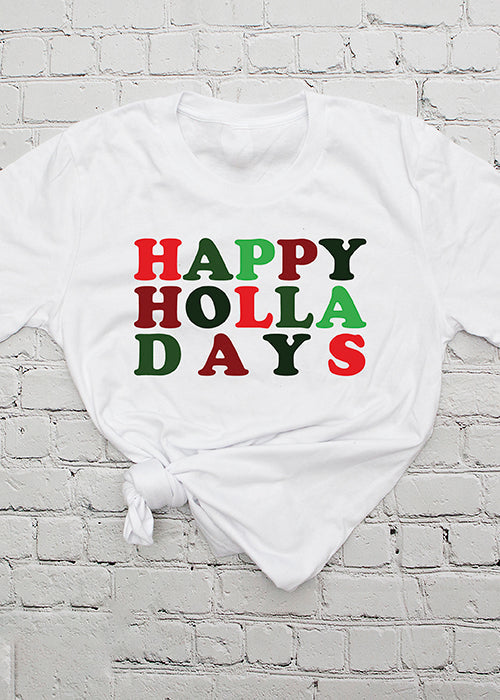 Joyful Holiday Vibes Tee - Unisex Comfort Wear - Korvel