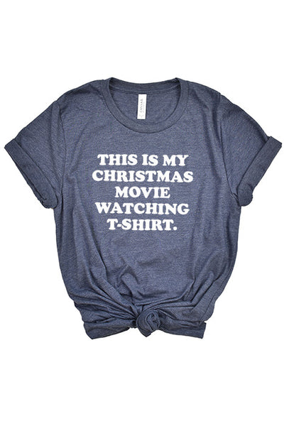 Christmas Movie Watching Shirt