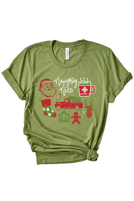 Naughty or Nice Tee - Premium Unisex T-Shirt