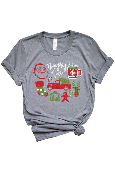 Naughty or Nice Tee - Premium Unisex T-Shirt