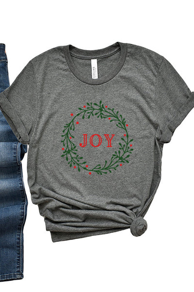 Joy Wreath Unisex T-Shirt