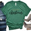 Gold Merry Christmas Tee XMS0055