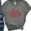 Let it snow, somewhere else tee XMS0069 - Korvel