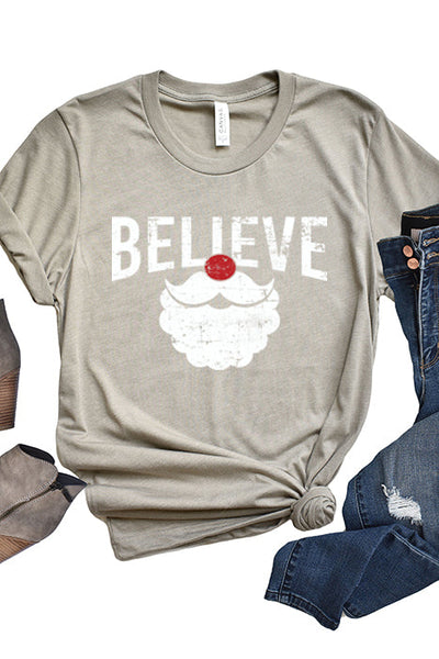Believe Santa Tee - Unisex Comfort - Korvel