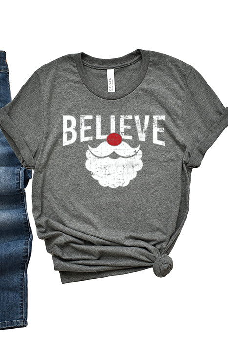 Believe Santa Tee - Unisex Comfort - Korvel