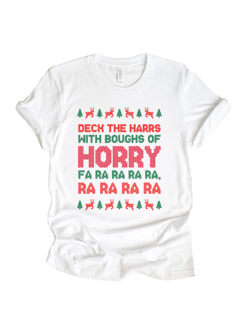 Deck the Harrs Tee - Unisex Comfort