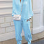 Women's Wrinkle-Resistant Long Sleeve Shirt Set