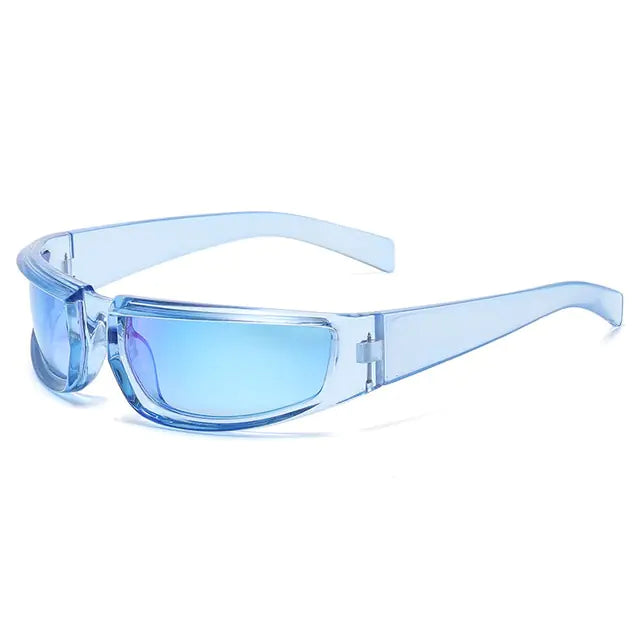 Gafas de sol Y2K Sports Punk para hombres y mujeres