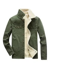 Chaqueta de mezclilla para mujer otoño invierno