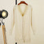 V-Neck Women's Cardigan - Timeless Style & Comfort