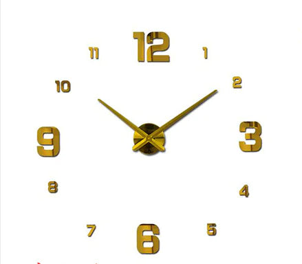 Artistic Wall Clock for Elegant Living Room Décor