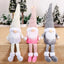 Muñeco de Navidad Gnomo Sin Rostro - Decoración Navideña Caprichosa