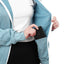 Sudadera con cremallera ligera GIVON para mujeres - Lavanda